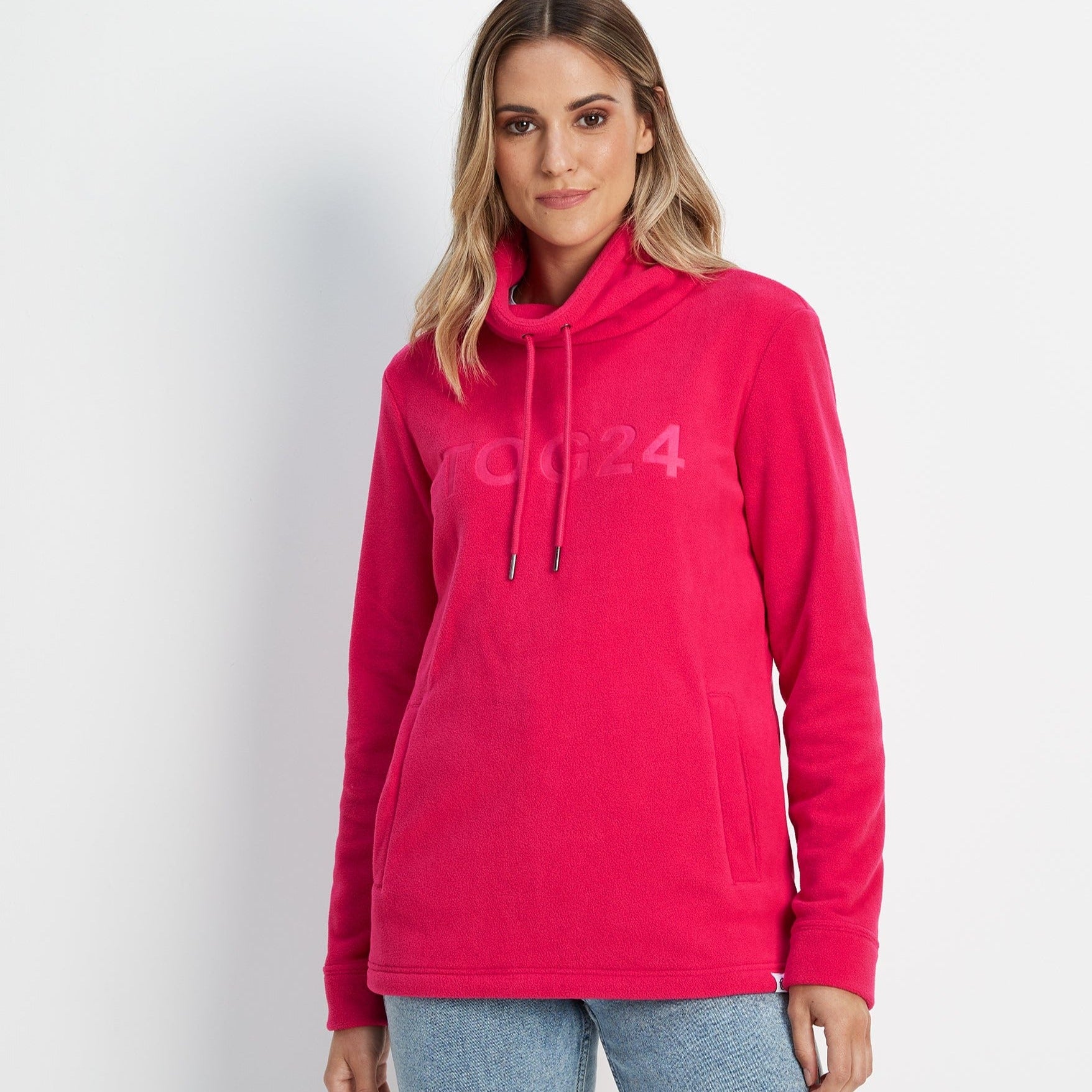 TOG24 Kirkby Womens Funnel Neck Jumper In Cosy Super Soft, Warm ...